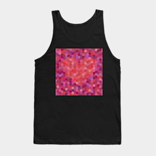 Mosaic heart Tank Top